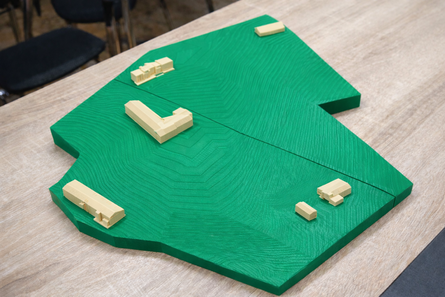 Makieta architektoniczna z odwzorowaniem ukształtowania terenu – druk 3D